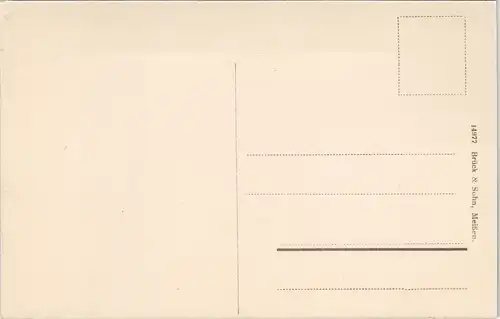 Ansichtskarte Burgstädt Straßenpartie am Ort 1912