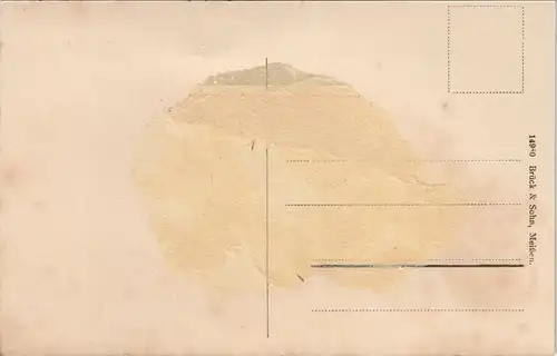 Ansichtskarte Burgstädt Stadtkirche 1912