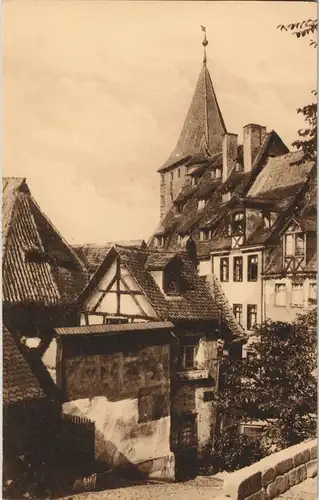 Ansichtskarte Nürnberg Stadtteilansicht Partie am Oelberg 1910