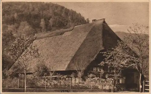 .Baden-Württemberg Schwarzwald (Mittelgebirge), Schwarzwaldhaus   1911