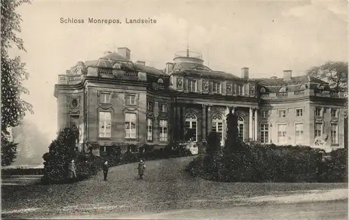 Ansichtskarte Ludwigsburg Schloss Monrepos - Hofseite 1911