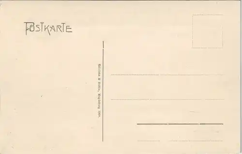 Ansichtskarte Oberhof (Thüringen) Stadt - Villen 1908