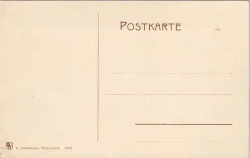 Ansichtskarte Goslar Gymnasium 1908