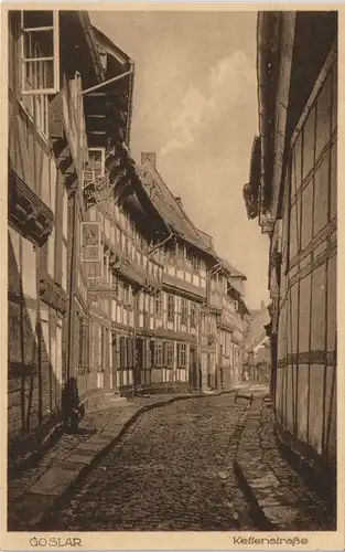 Ansichtskarte Goslar Kettenstraße 1911