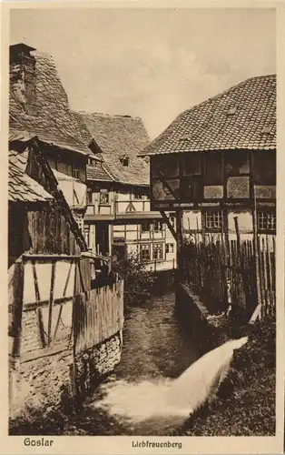 Ansichtskarte Goslar Liebfrauenberg 1908