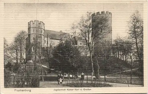 Ansichtskarte Aachen Burg Frankenburg (Castle Postcard) 1913