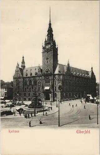 Elberfeld-Wuppertal Elberfelder Rathaus (Town Hall Building) 1905