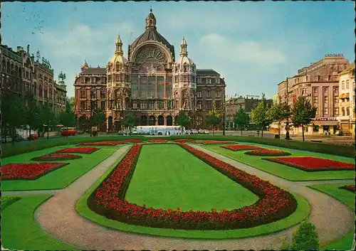 Antwerpen Anvers Hauptbahnhof Centraal Station Gare Centrale 1963