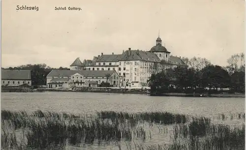 Ansichtskarte Schleswig (Sleswig/Slesvig) Schloss Gottorp 1912
