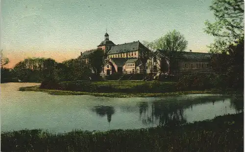 Ansichtskarte Schleswig (Sleswig/Slesvig) Schloss Gottorp - Seeseite 1908