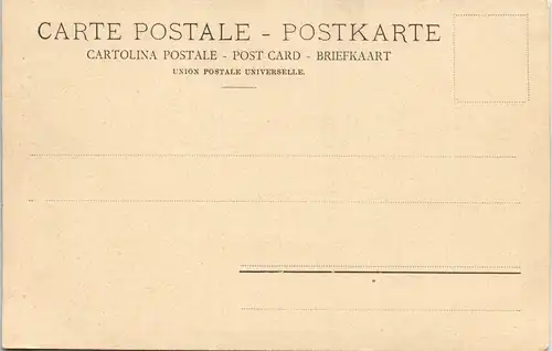 Nyon Panorama Ansicht mit kleinem Segelschiff Boot vor Stadt 1900