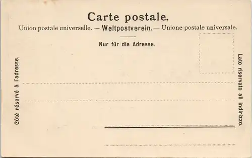 Ansichtskarte Luzern Lucerna Gletschergarten - Haus 1907