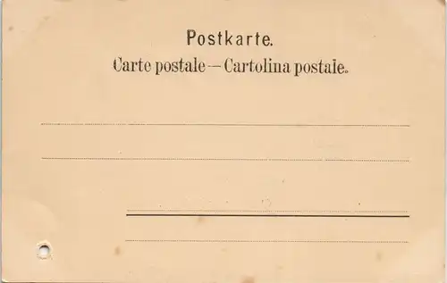 Ansichtskarte Vevey Totale coloriert 1909