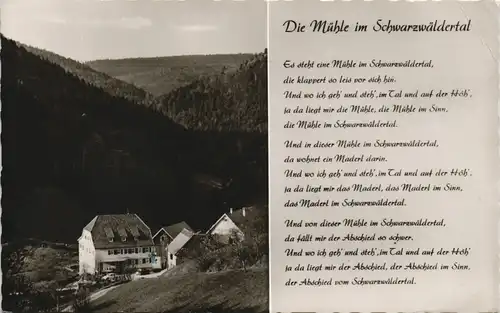 Unterreichenbach Untere Kapfenhardter Mühle Gasthaus & Pension 1962