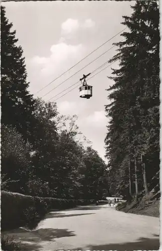 Ansichtskarte Bad Harzburg Burgbergseilbahn Gondelbahn 1959