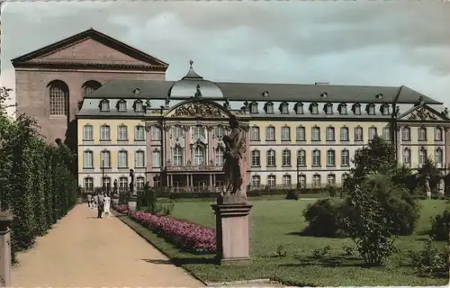 Ansichtskarte Trier Basilika und Kurfürstliches Palais 1961