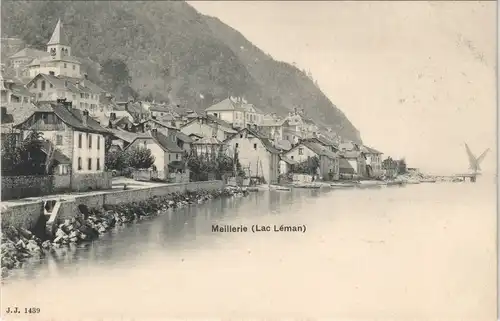 CPA Meillerie Stadt - Lac Leman 1911