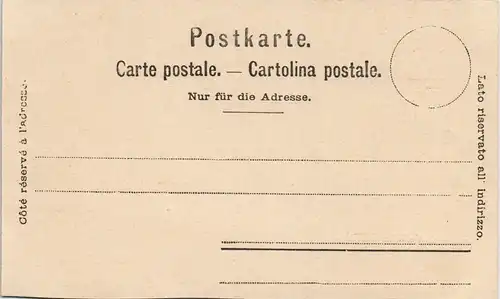 Ansichtskarte Neuenburg Neuchâtel (Neufchâtel) Chateau de Colombier 1908