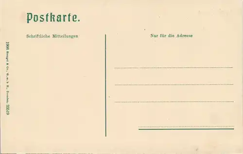 Ansichtskarte Friedrichroda Totale - Straßenblick 1911