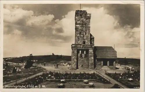 Ansichtskarte Achern Hornisgrinde (Berg) - Plateau 1938