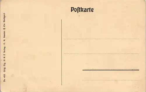 Ansichtskarte Stuttgart Schellenturm 1911