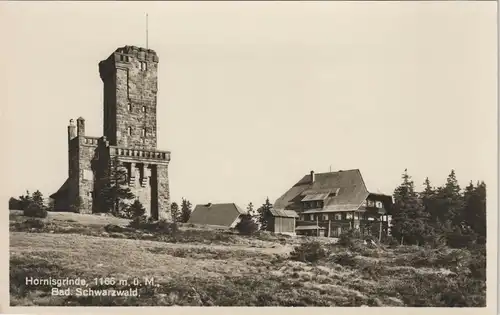 Ansichtskarte Achern Hornisgrinde (Berg) - Fotokarte 1925