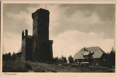 Seebach Aussichtsturm und Rasthaus Hornisgrinde, Neuer Turm 1920
