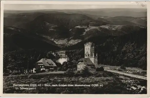 Ansichtskarte Achern Hornisgrinde Fernsicht Fotomontage 1935