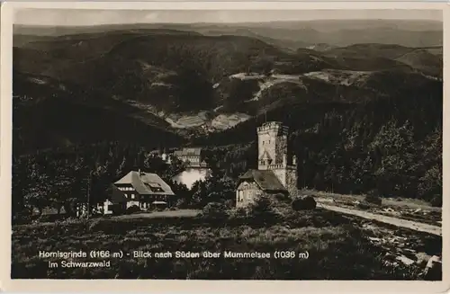 Ansichtskarte Achern Hornisgrinde - Stempel Rasthaus 1937