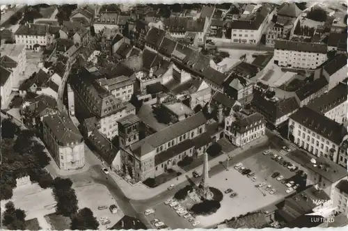 Ansichtskarte Worms Luftbild 1962