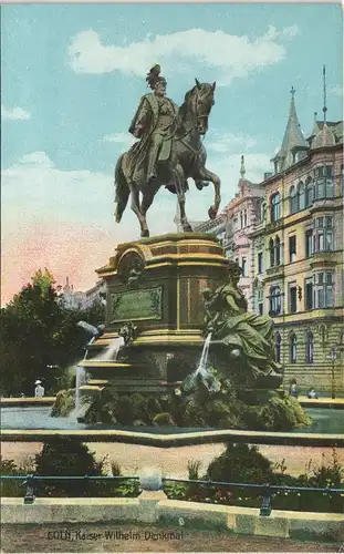 Ansichtskarte Köln Kaiser Wilhelm Denkmal 1911