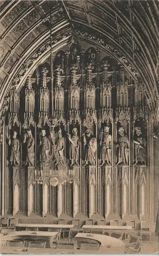 Ansichtskarte Köln Rathaus - Hansasaal, Bänke 1912