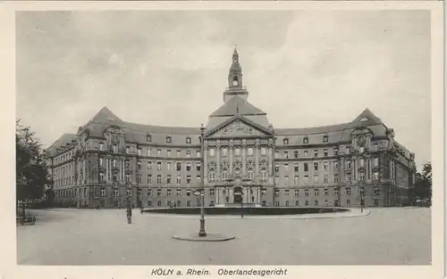 Ansichtskarte Köln Oberlandesgericht 1913
