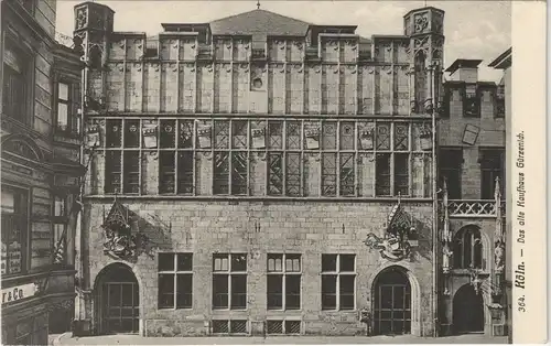 Ansichtskarte Köln Das alte Kaufhaus Gürzenich 1910