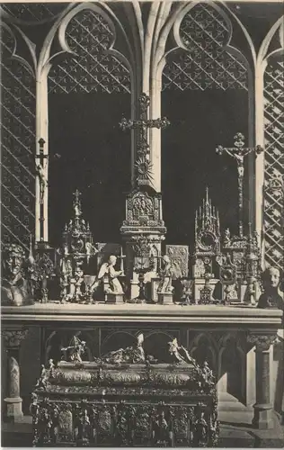 Ansichtskarte Köln Kölner Dom Schatzkammer Innenansicht 1910