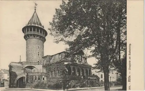 Ansichtskarte Köln Ulrepforte am Sachsenring 1910