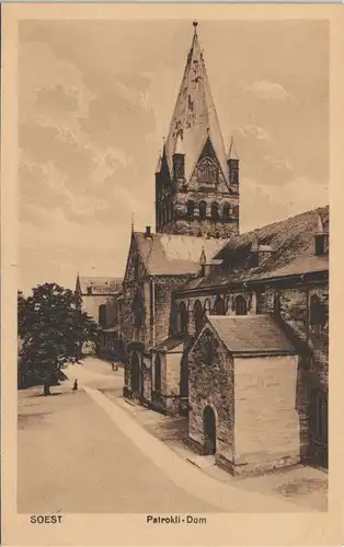 Ansichtskarte Soest St. Patrokli-Dom 1922