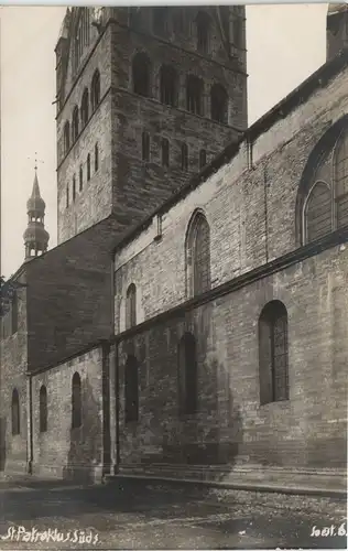 Ansichtskarte Soest St. Patrokli-Dom, Südseite - Fotokarte 1908