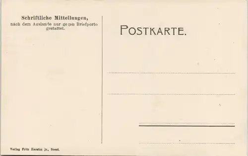 Ansichtskarte Soest St. Patrokli-Dom, Innen 1909