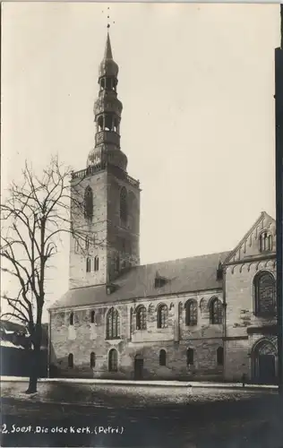 Ansichtskarte Soest Die olde Kerk Petri - Fotokarte 1908