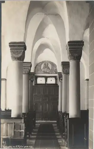 Ansichtskarte Soest Petrikirche - Vorhalle, Fotokarte 1908