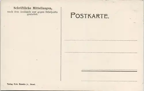 Ansichtskarte Soest Petrikirche - Altar 1911