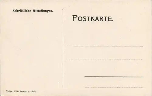 Ansichtskarte Soest Reformirte Kirche 1912