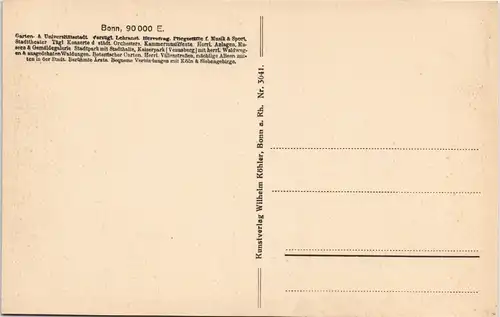 Ansichtskarte Bonn Beethovens Geburtshaus 1925