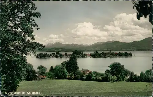 Ansichtskarte Chiemsee Fraueninsel - Chiemsee 1962