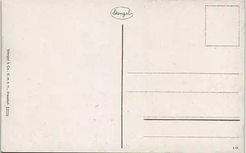 Bonn Münsterkirche Münster Kreuzgang u. Hof color Ansicht 1910