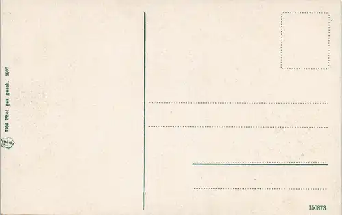 Ansichtskarte Düsseldorf Partie an der Kunsthalle 1907