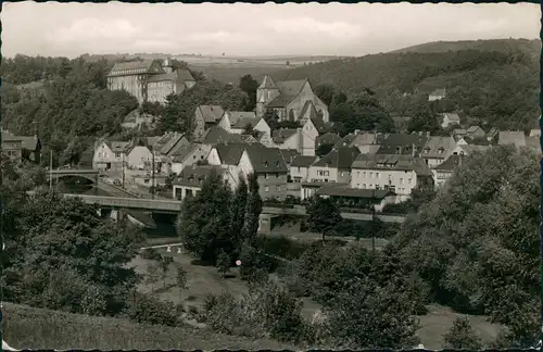 Ansichtskarte Schleiden-Gemünd Blick auf die Stzadt 1969