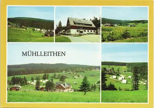 Ansichtskarte Mühlleithen-Klingenthal Stadtansichten MB 1990