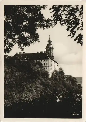 Ansichtskarte Rudolstadt Schloss Heidecksburg 1955